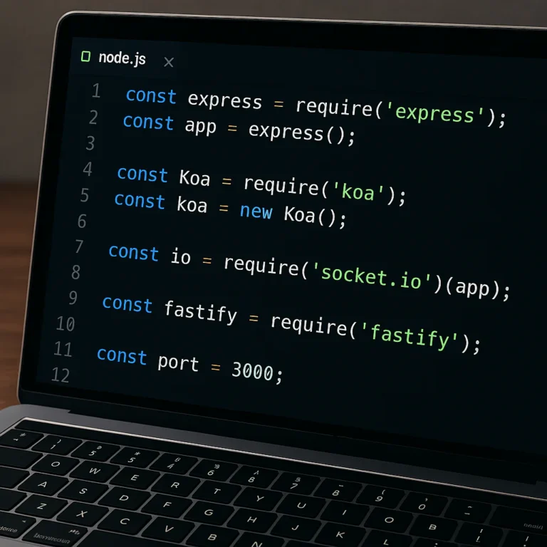 Featured image for 7 Top Node.js Frameworks Libraries for 2026 Build Faster