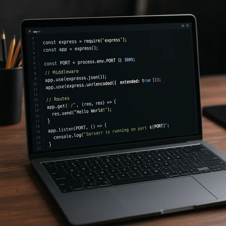Featured image for Master Node.js for App Development The Ultimate 2026 Guide
