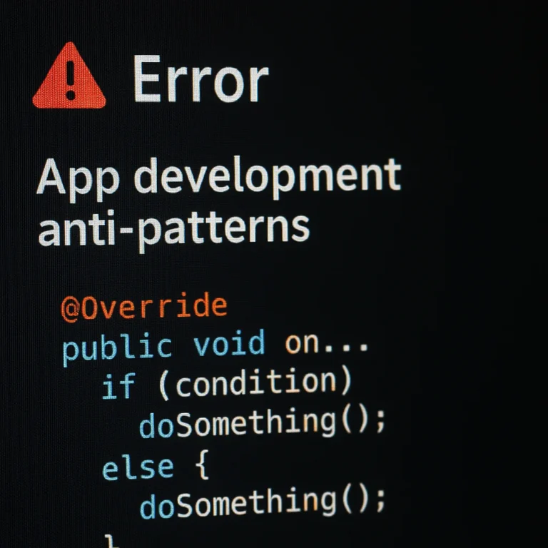 Featured image for 15 App Dev Anti-Patterns to Avoid in 2026