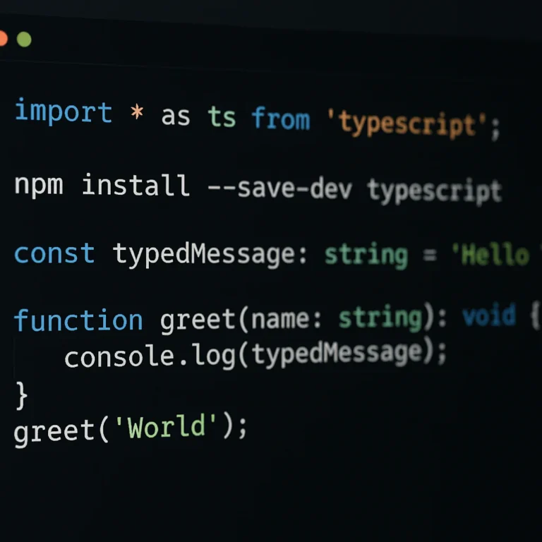 Featured image for TypeScript NPM The Ultimate 2026 Guide to Type-Safe Development