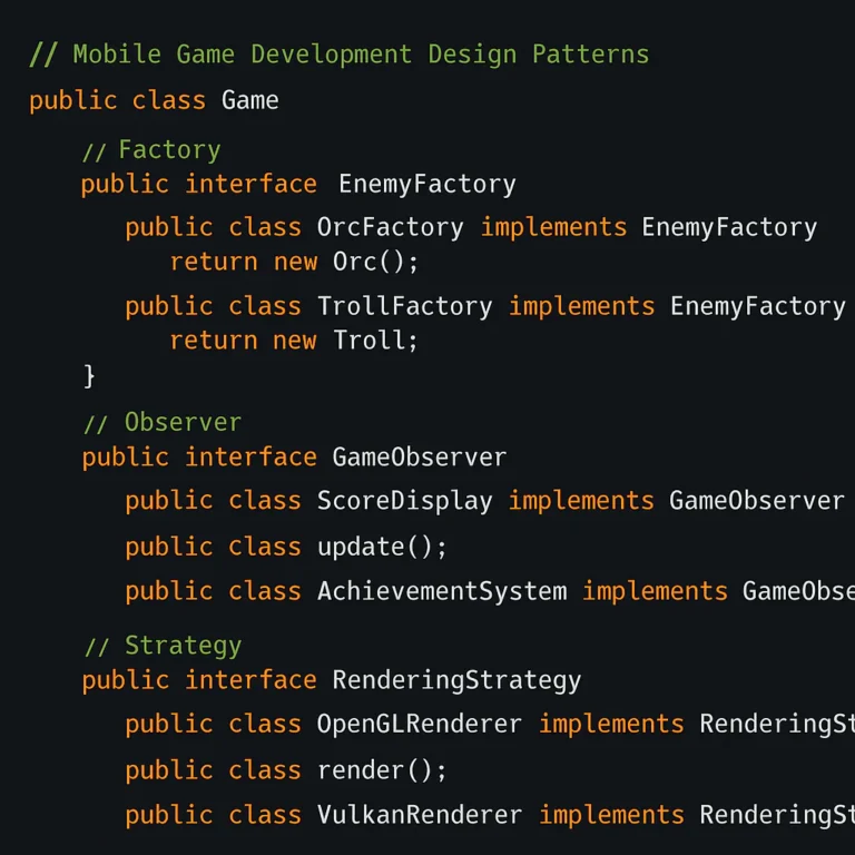 Featured image for 10 Best Design Patterns for Mobile Game Dev 2026
